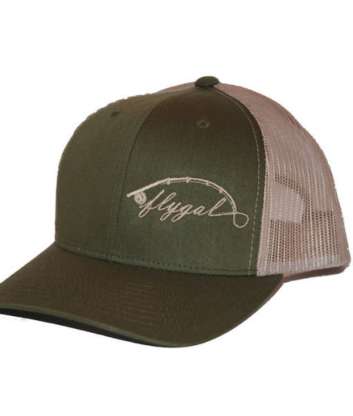 Trucker Hat (Moss & Khaki)