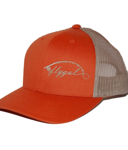 Trucker Hat (Rust & Khaki)