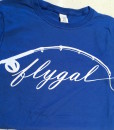 Royal blue tee